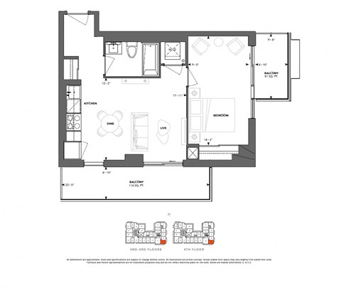 22 John St. Studio-2 Beds Apartment for Rent - Photo Gallery 77